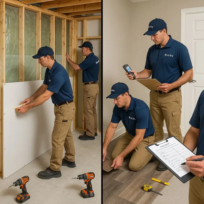 Repairs and Reconstruction process in Cupertino, CA