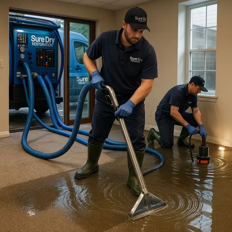 Water Extraction and Removal process in Cupertino, CA